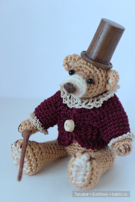 Мой первый вязаный топтыгин (фото 8)