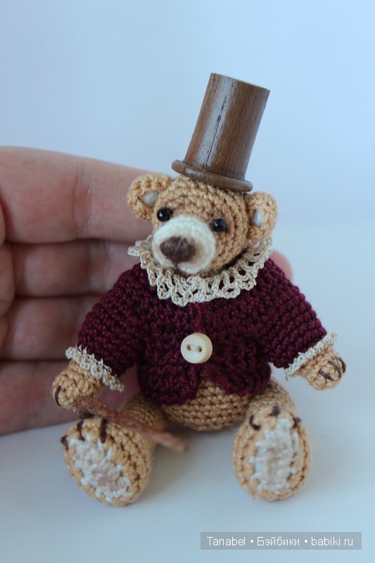 Мой первый вязаный топтыгин