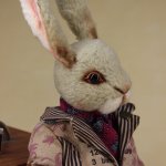 Кролик Марио. Авторская игрушка ручной работы