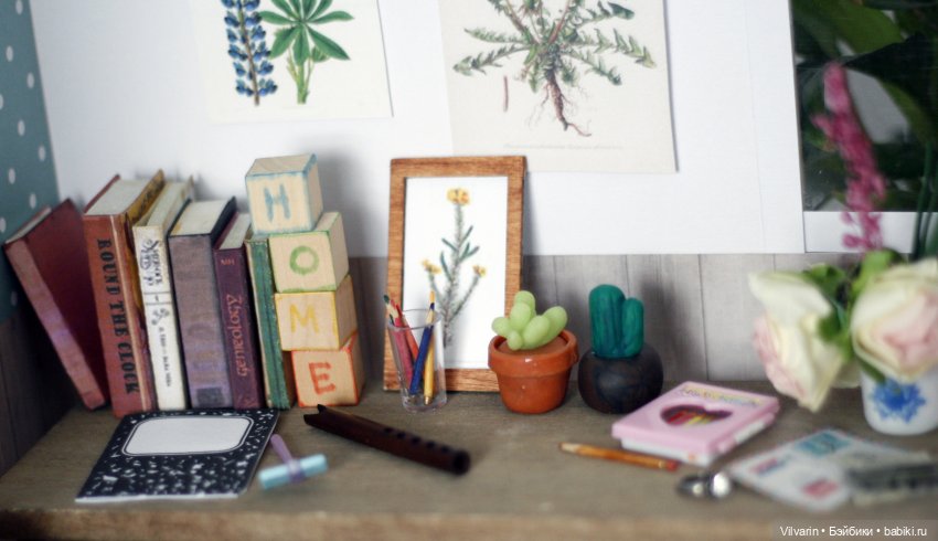 Девочка и ее комната — Куклы и тела Obitsu (Обитсу): 1/6 (фото 5)