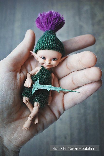 Маленький чертополоховый эльф (фото 2)