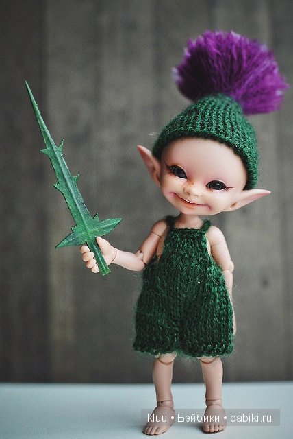 Маленький чертополоховый эльф