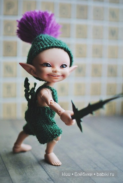 Маленький чертополоховый эльф (фото 4)