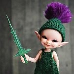 маленький чертополоховый эльф