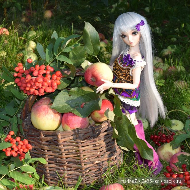 Хлоя и яблоки — Куклы Fairyland (ФэйриЛэнд): BJD (БЖД) (фото 2)