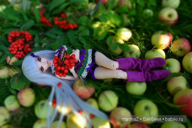 Хлоя и яблоки — Куклы Fairyland (ФэйриЛэнд): BJD (БЖД)