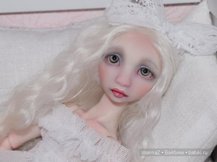 Снегурочка-авторская шарнирная кукла Валентины Игнатьевой