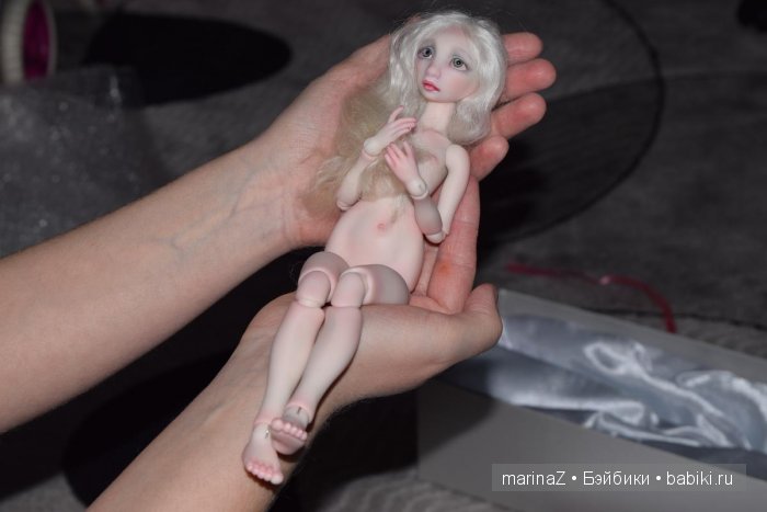 Снегурочка-авторская шарнирная кукла Валентины Игнатьевой (фото 7)