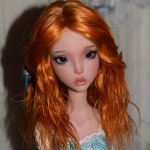 Эллана и парички из кудряшек ангорской козочки