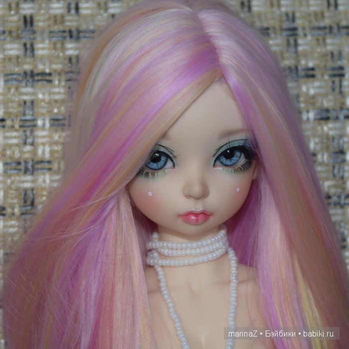 Мои цветные фантазии, воплощенные в паричках для прекрасных созданий