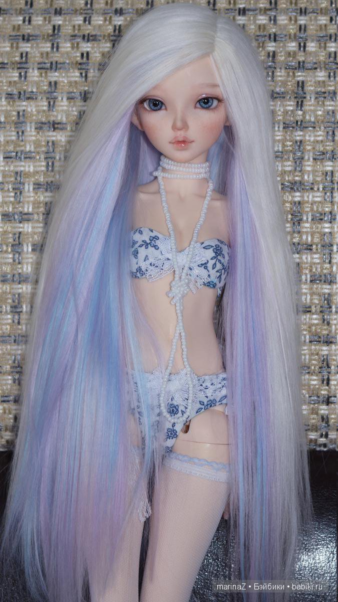 Мои цветные фантазии, воплощенные в паричках для прекрасных созданий (фото 3)