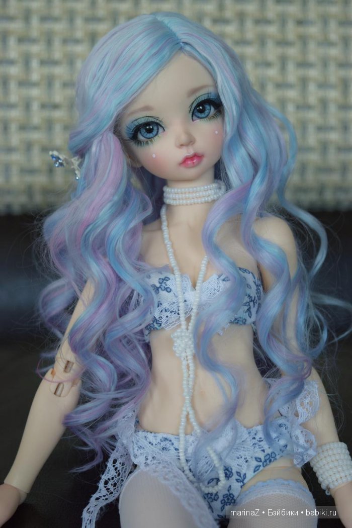 Мои цветные фантазии, воплощенные в паричках для прекрасных созданий (фото 8)