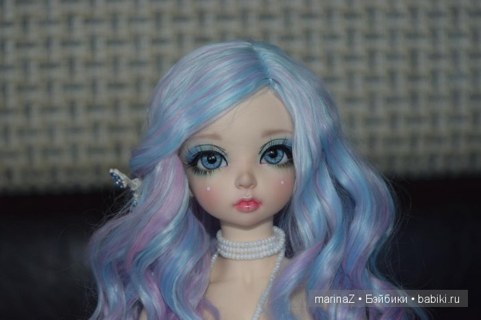 Мои цветные фантазии, воплощенные в паричках для прекрасных созданий (фото 9)