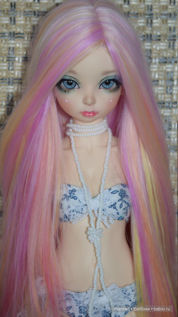 Мои цветные фантазии, воплощенные в паричках для прекрасных созданий