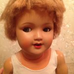 Немецкая кукла Sonnenberger папье-Маше и композит. С чего начать восстановление куклы?