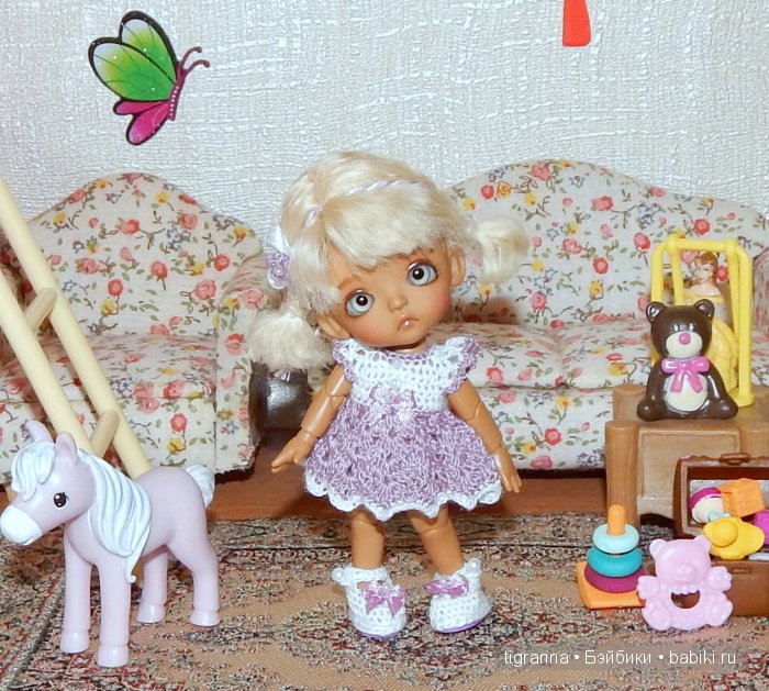 Утро маленькой Маруси | Бэйбики Утро маленькой Маруси — Куклы Latidoll (Лати): BJD (БЖД) (фото 10)