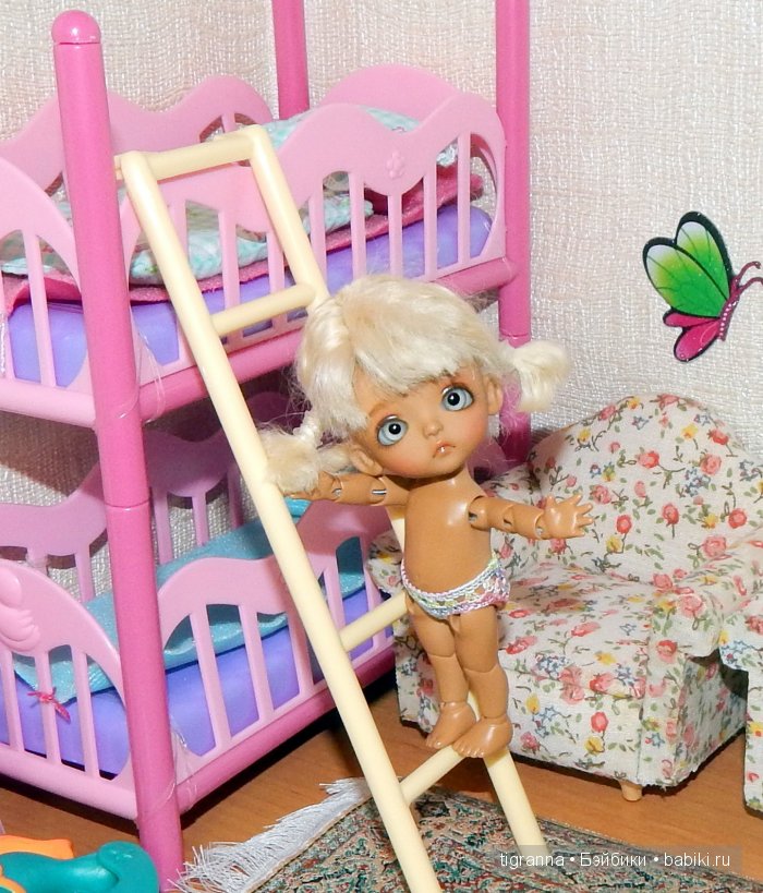 Утро маленькой Маруси | Бэйбики Утро маленькой Маруси — Куклы Latidoll (Лати): BJD (БЖД) (фото 2)