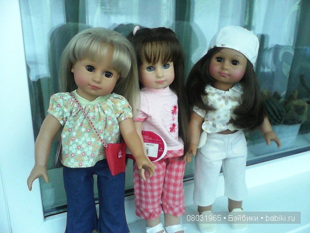 Мои винтажки от Готц — Куклы Gotz (Готц): Ханна