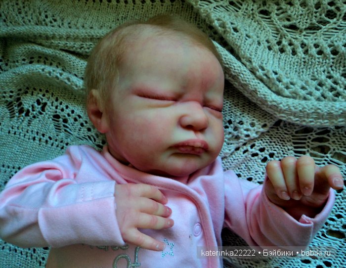 Новорожденная малышка реборн Екатерины Котковой