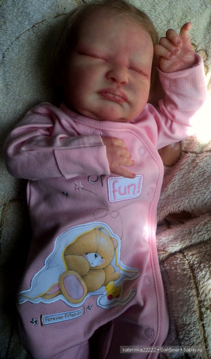 Новорожденная малышка реборн Екатерины Котковой (фото 7)