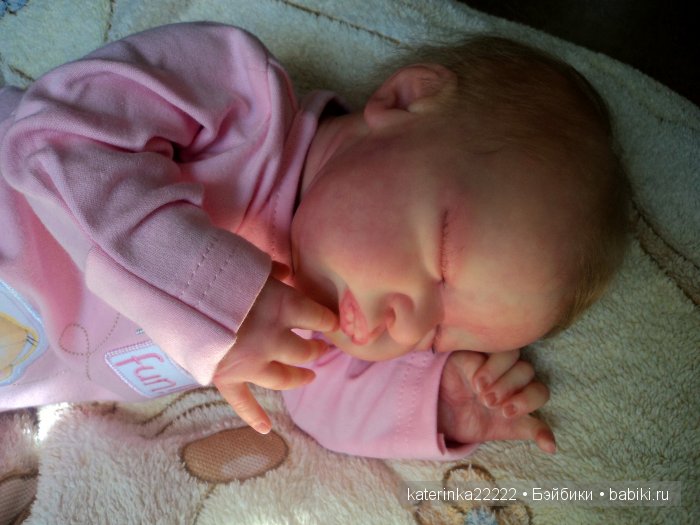 Новорожденная малышка реборн Екатерины Котковой (фото 9)