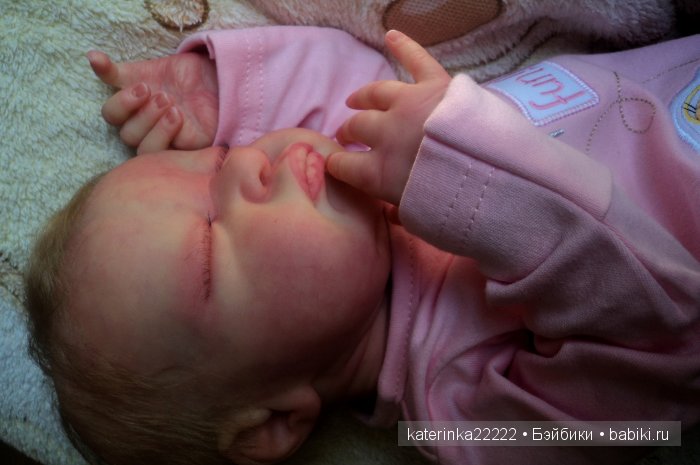 Новорожденная малышка реборн Екатерины Котковой (фото 8)