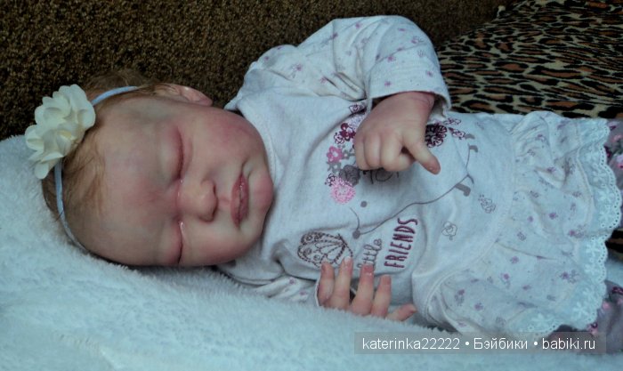Новорожденная малышка реборн Екатерины Котковой (фото 3)