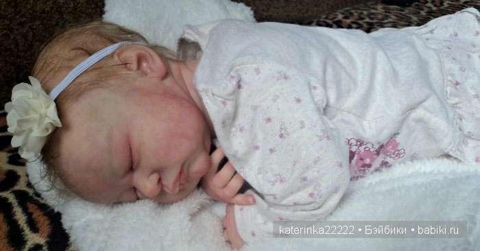 Новорожденная малышка реборн Екатерины Котковой (фото 2)