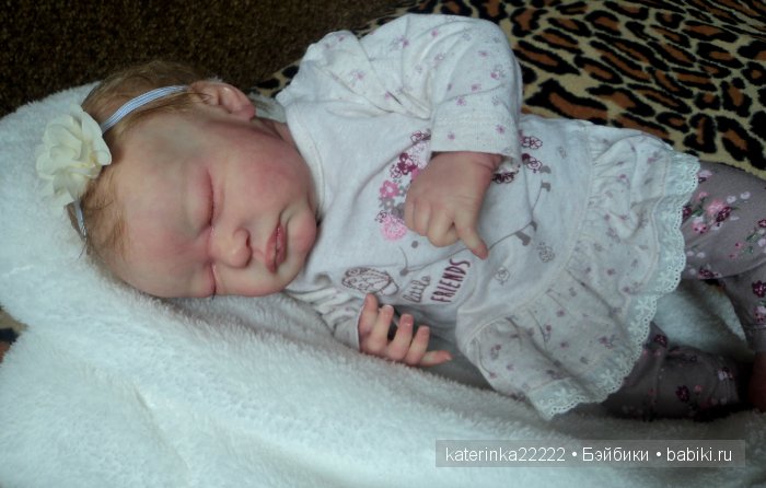Новорожденная малышка реборн Екатерины Котковой