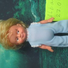 кукла ГДР немецкая 20 см резиновая редкая винтаж