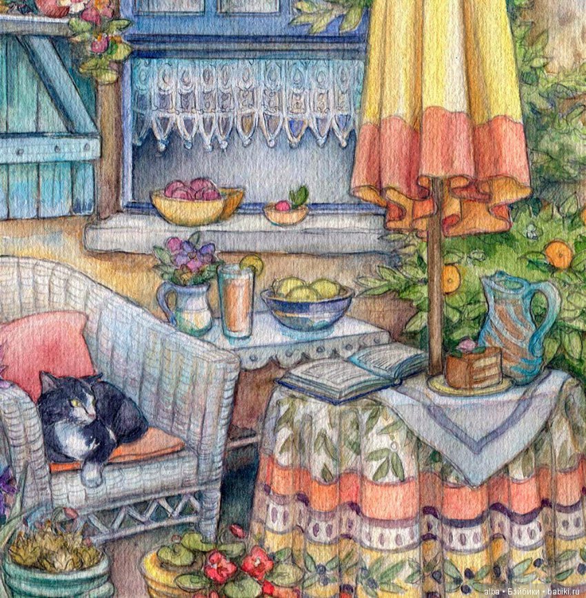 Учителю, домашний уют картинки рисованные