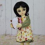 Платье для БЖД кукол 26 см девочки (Fairyland Littlefee и подобные)