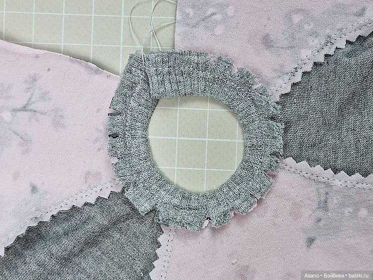 Как я шью воротники на футболках или "Время ромашки" (фото 6)