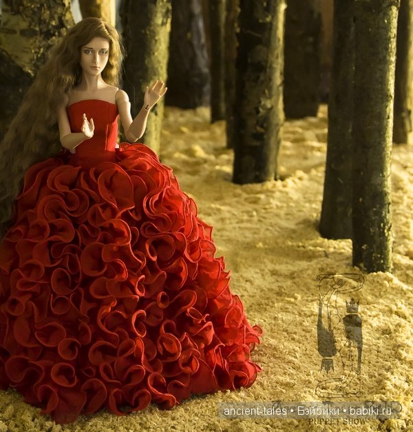 Принцесса была прекрасная. Авторская кукла Ольги Рейнгард