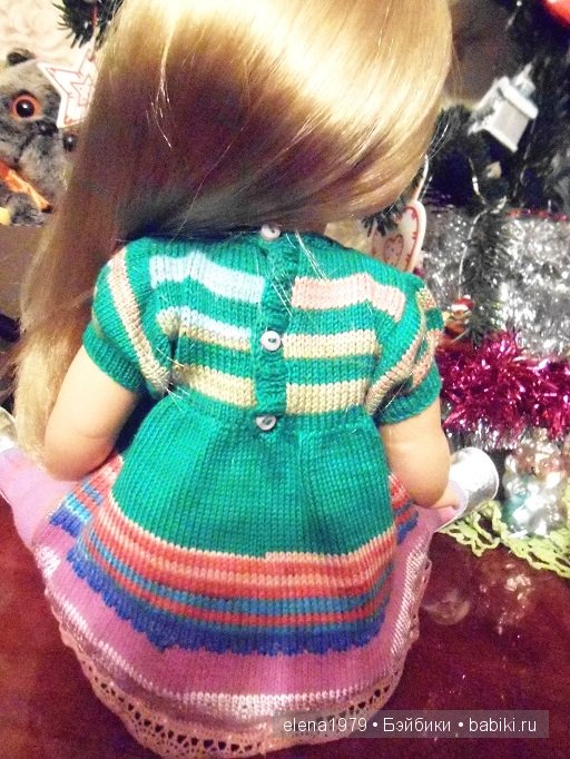 Платье для "веснянки") — Одежда и обувь для кукол своими руками: фото (фото 4)