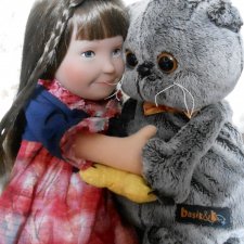 Дареному коню зубы смотрим)) Как уживаются у нас подаренные куклы