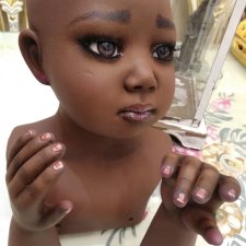 Реставрация фарфоровой куклы