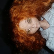 Авторская коллекционная  шарнирная кукла София,полностью силиконовая 29см.