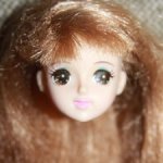 Голова винтажной подружки Дженни Мари компании Такара