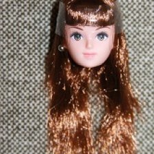 Голова винтажной портретки Puffy Yumi (Takara Puffy AmiYumi).