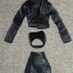 Черный костюм для девушек 1/6