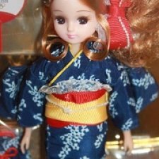 Takara Tomy Licca Yukata Doll Tokyo 2020 Olympic Emblem