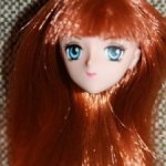 Голова винтажной девочки Volks Акари из серии Lost Angels