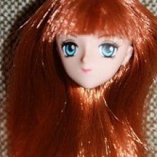 Голова винтажной девочки Volks Акари из серии Lost Angels