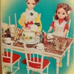 Раритетный набор столовой мебели для Ликки 2 поколения компании Такара