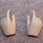 Жестовые руки для Руки для Volks Dollfie Dream hand DDH II (normal skin)