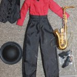 Костюм от винтажной Дженни Calendar Girl Music 1 January Jazz Music 2001 года