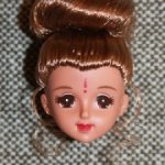 Голова тановой Дженни World Collection India manipuri