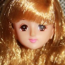 Голова винтажной подружки Дженни Шины компании Такара