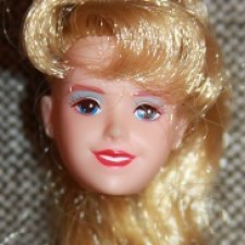 Голова винтажной девушки Takara HAMON Brigitte